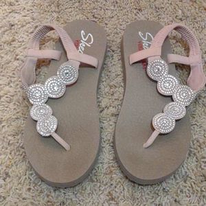 Women's Skechers Yoga Foam Flip Flops